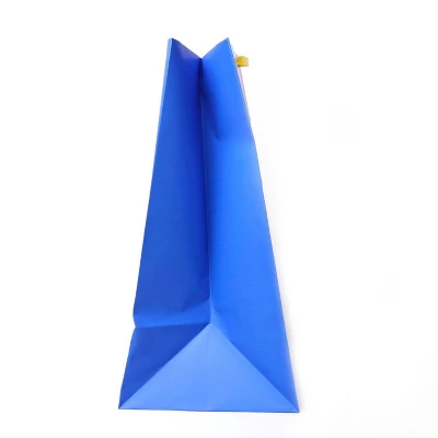 'Happy Birthday' Rainbow Verbiage On Colossal Gift Bag Blue - Spritz™: Giant XL Typography Party Bag 1 'Happy Birthday' Rainbow Verbiage On Colossal Gift Bag Blue - Spritz™: Giant XL Typography Party Bag