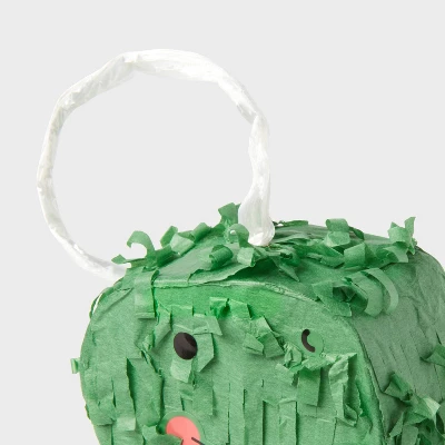 Mini Dinosaur Piñata Green - Spritz™ 2 Mini Dinosaur Piñata Green - Spritz™ - Image 2