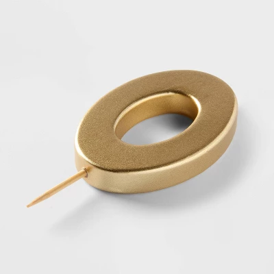 Number 0 Gold Candle - Spritz™ 3 Number 0 Gold Candle - Spritz™ - Image 3