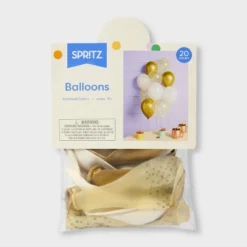 Gold And White Confetti Balloon Pack - Spritz™ -Party City GUEST 450a1242 c0fc 4bfd a7e8 7c94bf1e595a