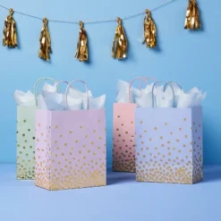 4pk Cub Bag Assorted With Gold Foil - Spritz™