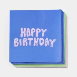 Retro Happy Birthday Beverage Napkin 30ct - Spritz™ 5 Retro Happy Birthday Beverage Napkin 30ct - Spritz™ -Party City GUEST 6077f3a7 e8d7 47dc b544 9506017b1a19