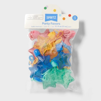 12ct Party Favor Bubbles - Spritz™: Multicolor Kids Birthday Supplies, Princess Theme, Goodie Bag Favors, Ages 3+ 2 12ct Party Favor Bubbles - Spritz™: Multicolor Kids Birthday Supplies, Princess Theme, Goodie Bag Favors, Ages 3+ - Image 2