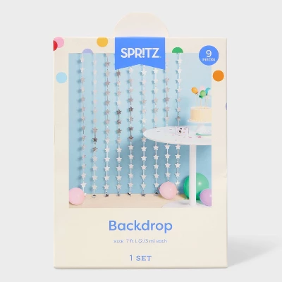 9ct Silver Star Backdrops - Spritz™ 3 9ct Silver Star Backdrops - Spritz™ - Image 3