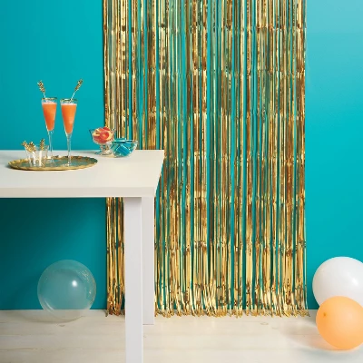 Party Backdrop Gold - Spritz™ 1 Party Backdrop Gold - Spritz™