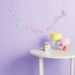 Iridescent "any Excuse To Eat Cake" Party Banner - Spritz™