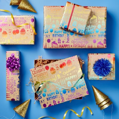 10ct 5" Glittered Party Hats Gold - Spritz™ 1 10ct 5" Glittered Party Hats Gold - Spritz™