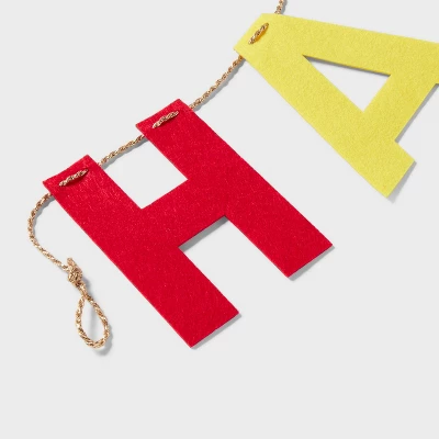 Felt Happy Birthday Banner - Spritz™ 2 Felt Happy Birthday Banner - Spritz™ - Image 2