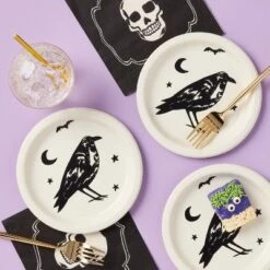 Halloween Crow Snack Plate - Spritz™