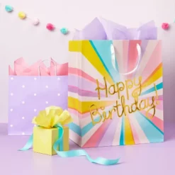 XLarge "Happy Birthday" Gift Bag - Spritz™