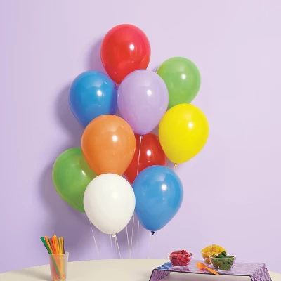15ct Color Mix Balloons - Spritz™ 1 15ct Color Mix Balloons - Spritz™