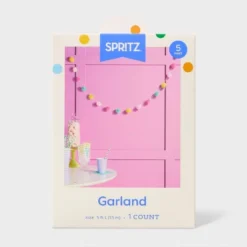 60" Pom Pom Bright Garland - Spritz™ 5 60" Pom Pom Bright Garland - Spritz™ -Party City GUEST d36a9510 1b77 4fef 8221 e6cc909c1e52