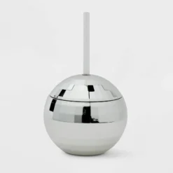Disco Ball Shaped Cup Silver 14 Fl Oz - Spritz™ -Party City GUEST d37fec05 7e39 4138 84fb a984481abd9a