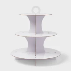 White 3-Tier Cupcake Stand - Spritz™ -Party City GUEST d4fd3a66 76a5 42c9 9251 f49715e04661
