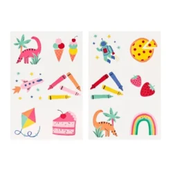 12ct Temporary Tattoos - Spritz™: Multi-Colored Party Favors For All Occasions, Ages 3+