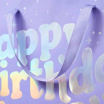 "Happy Birthday To You" Girls Large Gift Bag - Spritz™ 2 "Happy Birthday To You" Girls Large Gift Bag - Spritz™ - Image 2