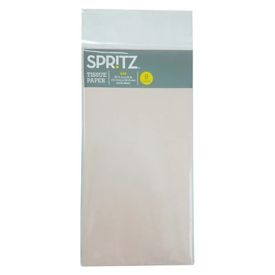 8ct Tissue Paper Pearlized Light Pink - Spritz™: Solid Easter Packaging, 16.5" X 24", 8 Sheets 1 8ct Tissue Paper Pearlized Light Pink - Spritz™: Solid Easter Packaging, 16.5" X 24", 8 Sheets