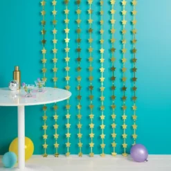9ct Star Backdrop Party Decoration Gold - Spritz™