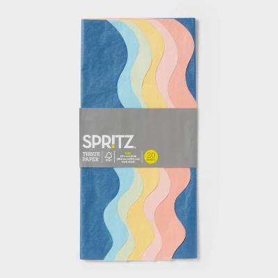 20ct Banded Tissue Multicolor - Spritz™ 2 20ct Banded Tissue Multicolor - Spritz™ - Image 2